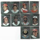 1982 Topps Sticker Album Complete National League All Star Foil Set Dawson Rose Schmidt