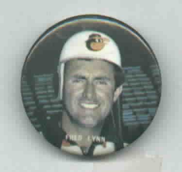 Fred Lynn Baltimore Orioles Pin