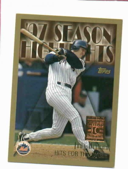 1998 Topps Minted In Cooperstown John Olerud New York Mets RARE