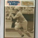 1989 Kenner Starting Lineup Baseball Greats Johnny Bench Baseball Card Cincinnati Reds Oddball