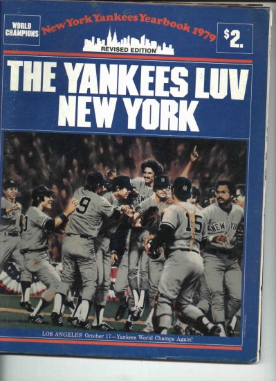 1979 New York Yankees Yearbook
