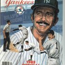 1983 New York Yankees Yearbook Billy Martin