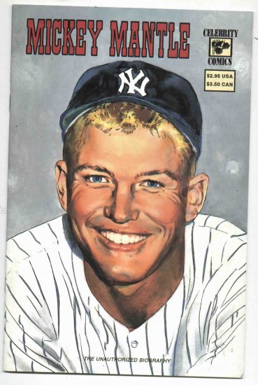1992 Mickey Mantle Comic Book New York Yankees