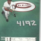 1985 Cincinnati Reds Scorebook Pete Rose 4192 Cover