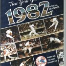 1982 New York Yankees Yearbook With 18 1951 Bowman Style Cards Inside Mickey Mantle