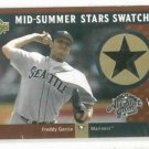 2002 Upper Deck Mid Summer Swatches Freddy Garcia Jersey Seattle Mariners