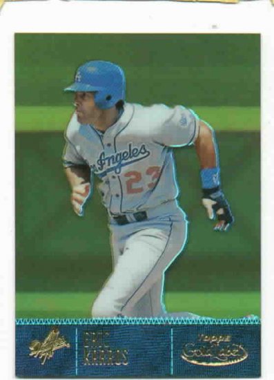 2001 Topps Gold Label Class 2 Eric Karros #D / 699 Los Angeles Dodgers