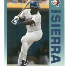 1992 Fleer Citgo 7-11 The Performer Collection Ruben Sierra Oddball Texas Rangers