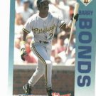 1992 Fleer Citgo 7-11 The Performer Collection Barry Bonds Oddball Pittsburgh Pirates