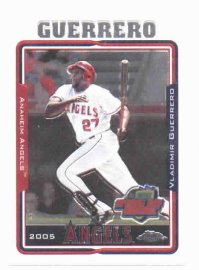 2005 Topps Opening Day Chrome Vladimir Guerrero Anaheim Angels