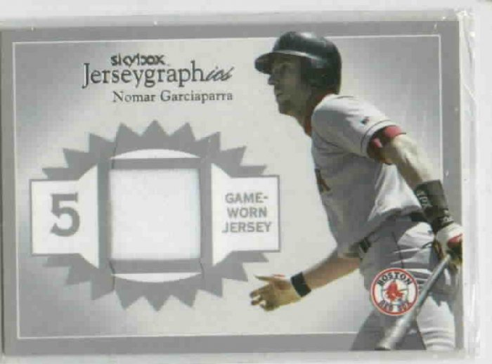 2004 Fleer Skybox Jerseygraphics Nomar Garciaparra Jersey Card Boston Red Sox #D /100