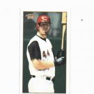 2002 Topps 206 Adam Dunn Cincinnati Reds Piedmont Back