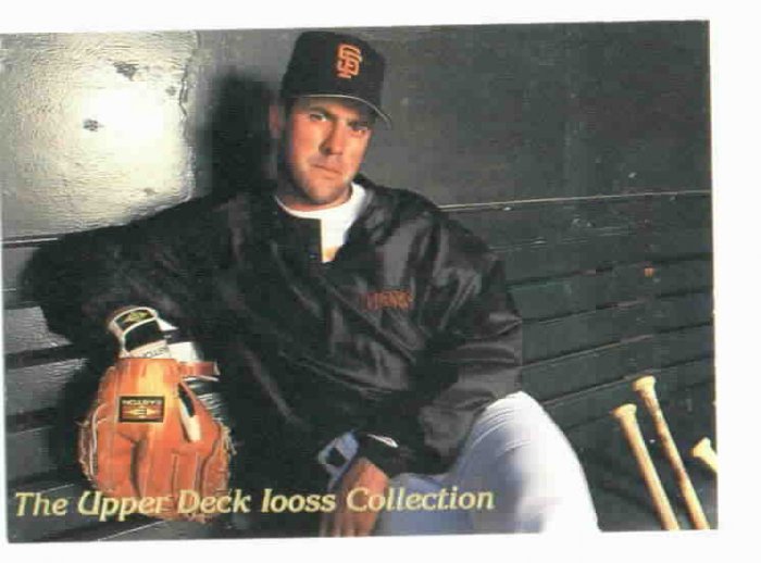 1992 Upper Deck Iooss Collection Will Clark San Francisco Giants