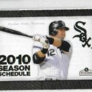 2010 Chicago White Sox Pocket Schedule