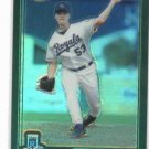 2001 Topps Traded Chrome Refractor Chris George Kansas City Royals Rookie
