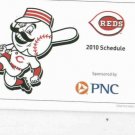 2010 Cincinnati Reds Pocket Schedule