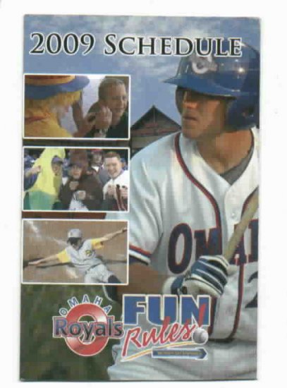 2009 Omaha Royals Pocket Schedule