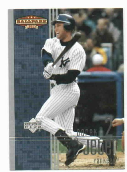 2002 Upper Deck Ballpark Idols Derek Jeter New York Yankees