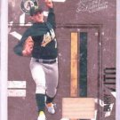 2004 Donruss Leather & Lumber Barry Zito Game Used Bat Card #D /100 Oakland A's