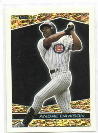 1993 Topps Black Gold Andre Dawson Chicago Cubs