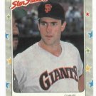 1988 Fleer Star Stickers Will Clark Oddball San Francisco Giants