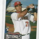 2010 Topps Ian Desmond Washington Nationals Rookie