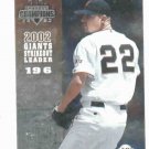 2003 Donruss Champions Jason Schmidt San Francisco Giants #D 90/100