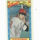 1979 Kelloggs 3D Super Stars Carl Yastrzemski Boston Red Sox
