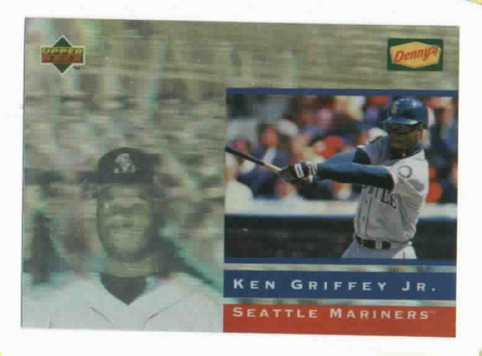 1995 Dennys Upper Deck Ken Griffey Jr. Seattle Mariners Reds