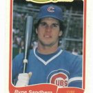 1985 Fleer Limited Edition Ryne Sandberg Chicago Cubs Oddball