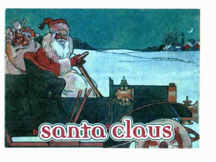2002 Press Pass Santa Claus Card Oddball