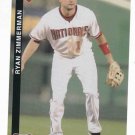 2010 Washington Nationals Ryan Zimmerman Post Card SGA