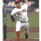 2010 Washington Nationals John Lannan Post Card SGA