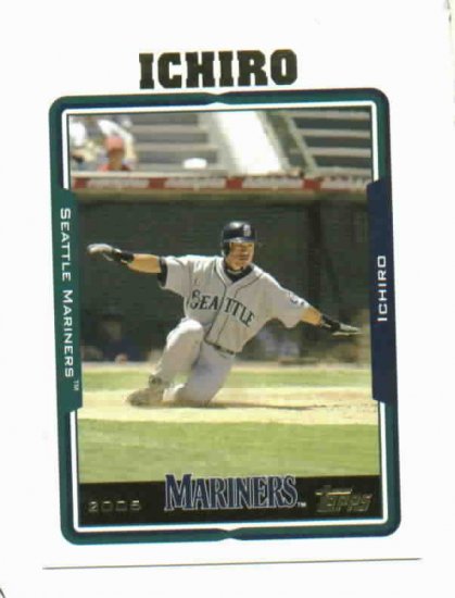 2005 Topps Ichiro Seattle Mariners