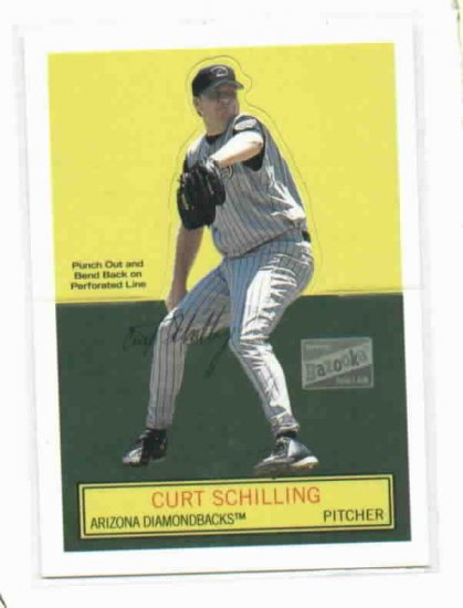 2004 Bakooka Stand Up Curt Schilling Diamondbacks Red Sox