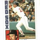 1984 Topps Wade Boggs Boston Red Sox
