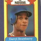 1988 Nestle Darryl Strawberry Baseball Card Oddball New York Mets