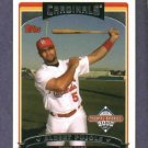 2006 Topps National Baseball Card Day Albert Pujols St Louis Cardinals Oddball