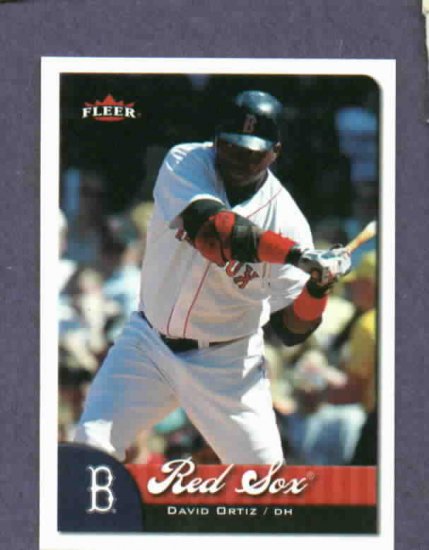 2007 Fleer David Ortiz Boston Red Sox