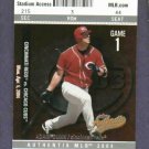 2004 Fleer Authentix Adam Dunn Cincinnati Reds