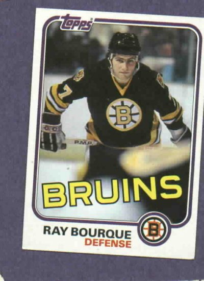 1981 82 Topps Ray Bourque Boston Bruins