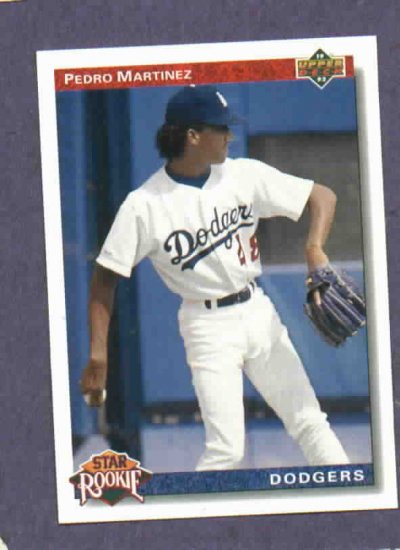1992 Upper Deck Pedro Martinez Rookie Los Angeles Dodgers
