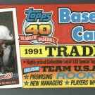 1991 Topps Traded Complete Set Ivan Rodriguez Jason Giambi ROOKIES SEALED