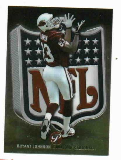 2003 Topps Pristine Bryant Johnson Rookie Cardinals Lions # / 1499