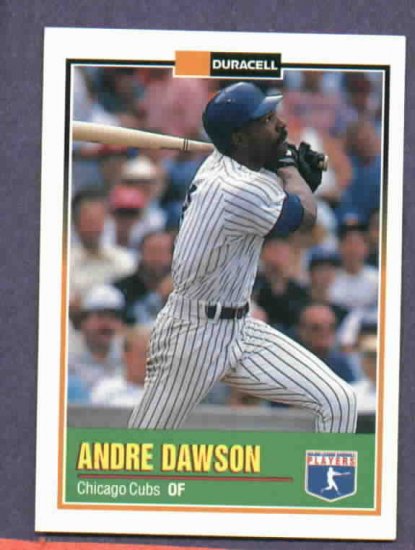 1993 Duracell Andre Dawson Chicago Cubs Oddball