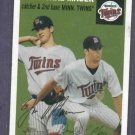 2003 Topps Heritage Joe & Jake Mauer Minnesota Twins
