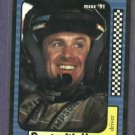 1991 Maxx Rusty Wallace Racing Card #2