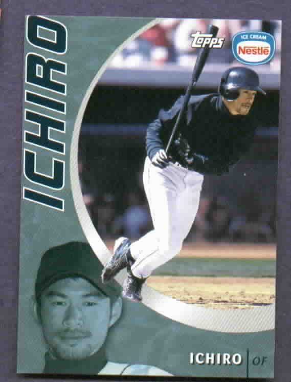 2001 Nestle Ichiro Seattle Mariners Oddball Rookie?