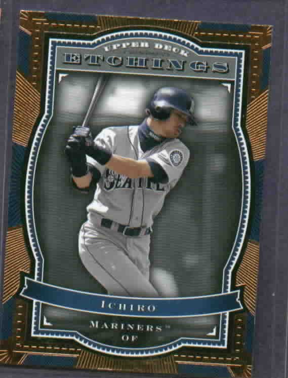 2004 Upper Deck Etchings Ichiro Suzuki Seattle Mariners
