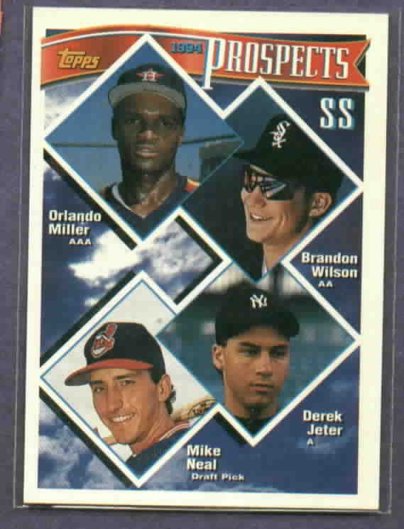 1994 Topps Prospects Derek Jeter New York Yankees Rookie